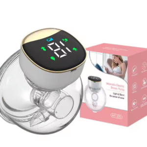 LED Touch Electric Wearable Breast Pump with With 4 Modes 12 Gears